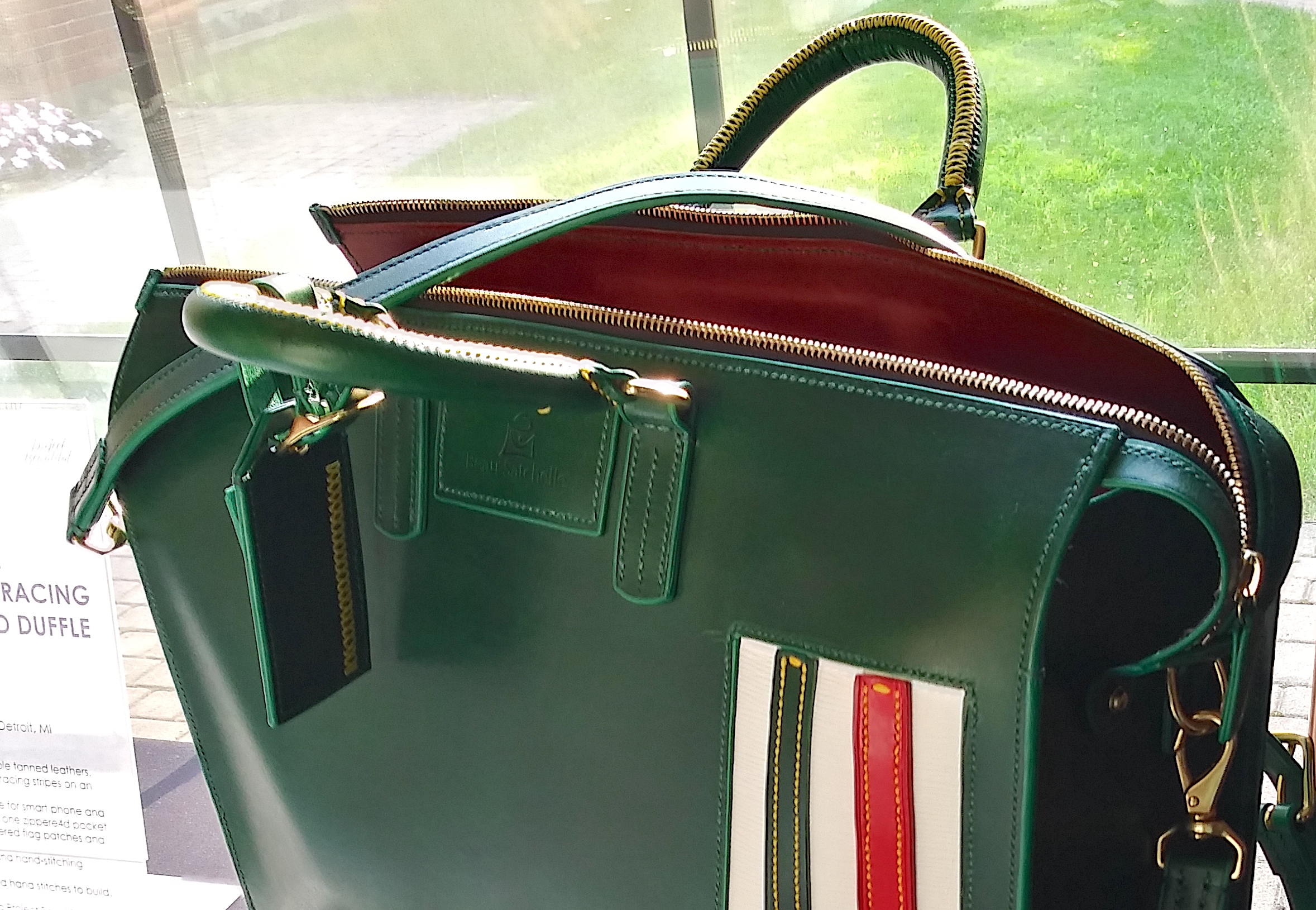 You are currently viewing Product Reveal: Italian Racing Inspired Duffle Bag